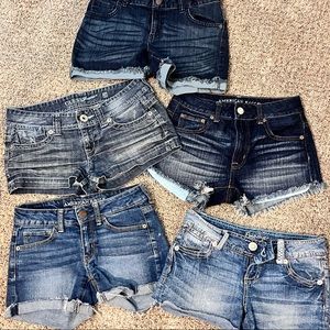 Blue Jean Shorts, sizes 0-1